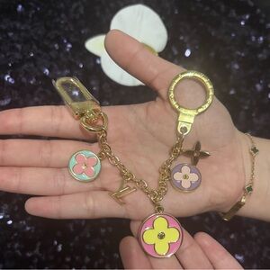 🎁Gold and Multicolor key chain/purse Charm🎁